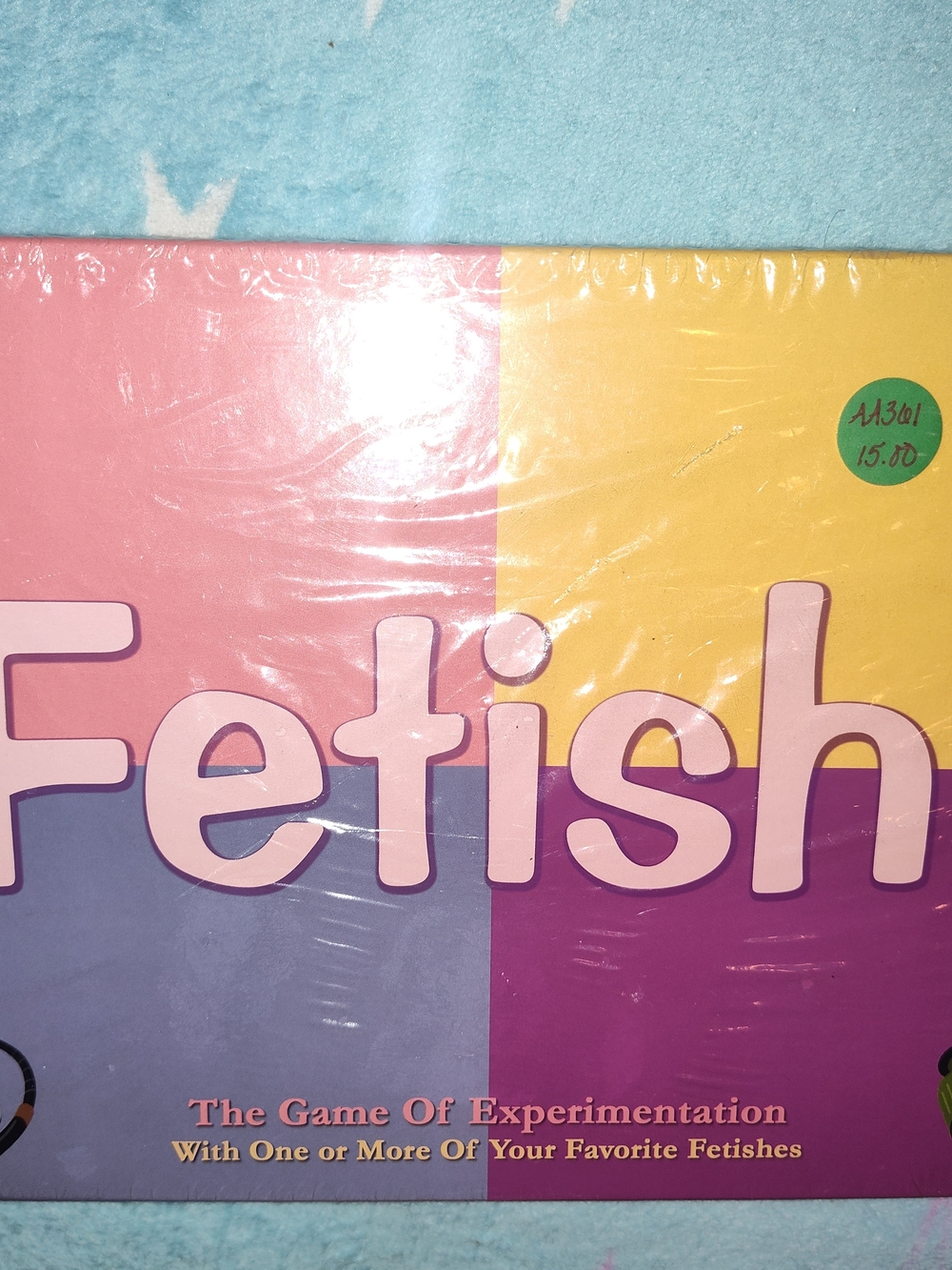 Fetish Party Game - Pink Yellow Purple Blue Edition